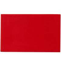 Лейбл из ПВХ Dzeta, L, красный