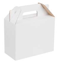 Коробка In Case S, ver.2, белая с крафтовым оборотом