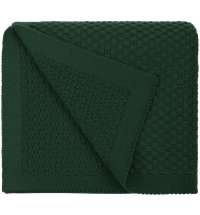 Плед Sheerness, темно-зеленый