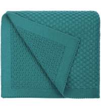 Плед Sheerness, бирюзовый