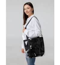 Шопер Clarity с органайзером, черный