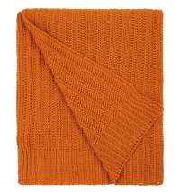 Плед Termoment, оранжевый (терракот)