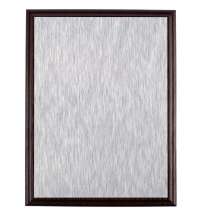 Плакетка Plaque, большая, вишня c серебристым шильдом