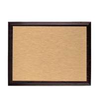 Плакетка Plaque, малая, венге с золотистым шильдом