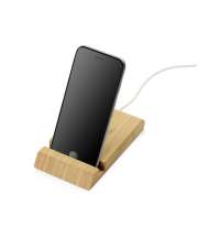 Беспроводное зарядное устройство из бамбука «Jetty», 10 Вт