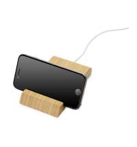 Беспроводное зарядное устройство из бамбука «Jetty», 10 Вт