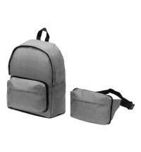 Рюкзак из переработанного пластика «Extend» 2-в-1 с поясной сумкой