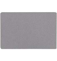 Наклейка тканевая Lunga, L, серая