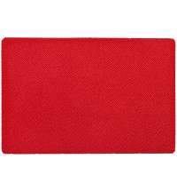 Наклейка тканевая Lunga, L, красная