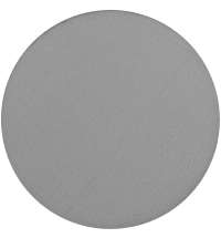 Наклейка тканевая Lunga Round, M, серая