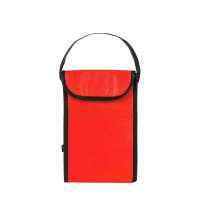 Сумка-холодильник Reviver на липучке из нетканого переработанного материала RPET