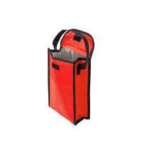 Сумка-холодильник Reviver на липучке из нетканого переработанного материала RPET