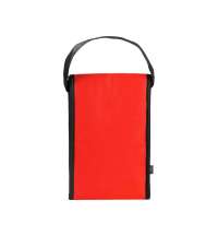 Сумка-холодильник Reviver на липучке из нетканого переработанного материала RPET