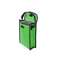 Сумка-холодильник Reviver на липучке из нетканого переработанного материала RPET