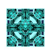 Платок «Малахитовая шкатулка»