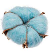 Цветок хлопка Cotton, голубой