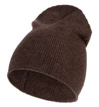 Шапка Dalia, темно-коричневая