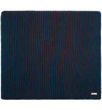 Шарф Nobilis, бирюзовый с терракотовым