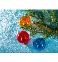 Стеклянный шар на елку «Fairy tale», 6 см