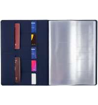 Папка для хранения документов Devon Maxi, синяя (16 файлов)