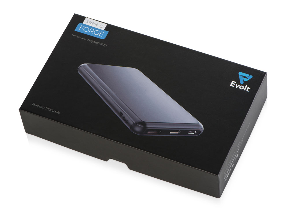 Внешний аккумулятор &laquo;Forge&raquo;, 10000 mAh
