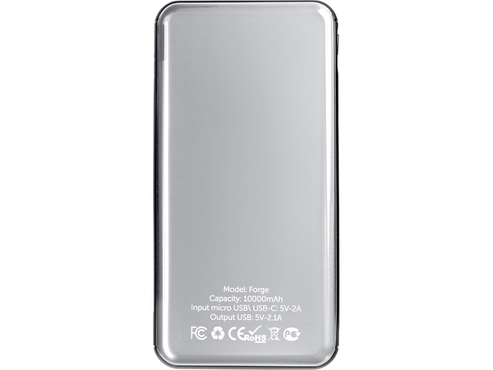 Внешний аккумулятор &laquo;Forge&raquo;, 10000 mAh
