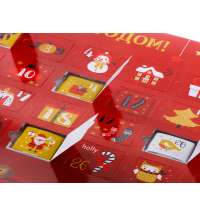 Шоколадный адвент-календарь «Festive»