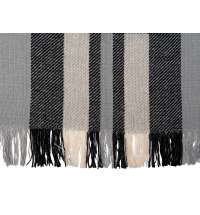 Плед «Liner» хлопковый с бахромой