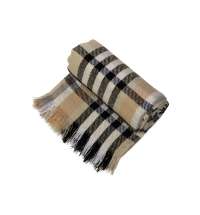 Плед «Liner» хлопковый с бахромой