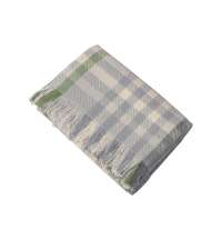 Плед «Liner» хлопковый с бахромой