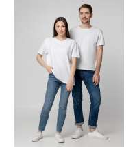 Футболка унисекс Tervu, белая