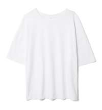 Футболка унисекс оверсайз Crosstown, белая