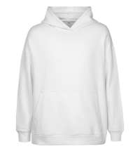 Худи оверсайз унисекс Outshine, белое