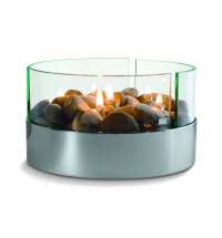 Настольный камин Magnifique с базальтовыми камнями, ver.2