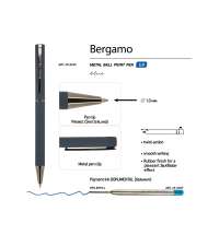 Ручка металлическая шариковая «Bergamo»