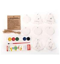 Набор для творчества «Ёлочные игрушки-раскраски»
