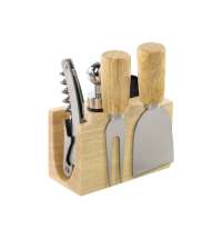 Набор для сыра и вина со съемной подставкой «Save time»