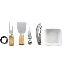 Набор для сыра и вина со съемной подставкой «Save time»