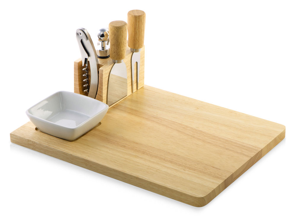 Набор для сыра и вина со съемной подставкой &laquo;Save time&raquo;