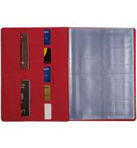 Папка для хранения документов Devon Maxi, красная (16 файлов)