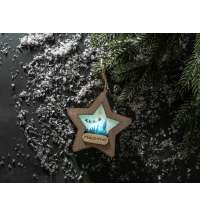 Новогодняя подвеска с подсветкой «Звезда»