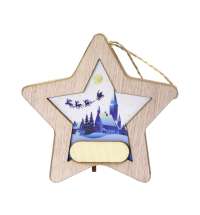 Новогодняя подвеска с подсветкой «Звезда»