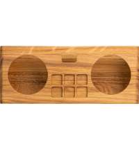 Набор для виски и коктейлей на подставке из дуба «Whiskey Party»