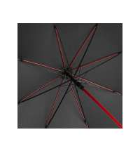 Зонт-трость «Colorline» с цветными спицами и куполом из переработанного пластика