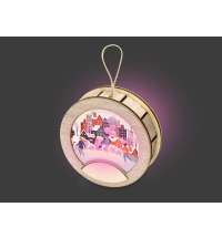 Новогодняя подвеска с подсветкой «Шар»