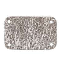 Лейбл Corolla Metal, S, серебряный