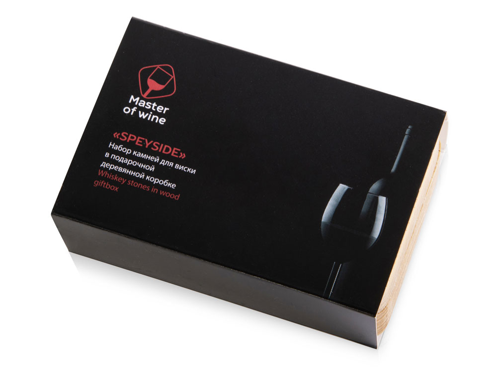 Набор камней для виски в подарочной деревянной коробке &laquo;Speyside&raquo;