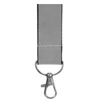 Лента светоотражающая Interlevel, черная с серым