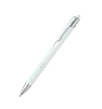 Ручка металлическая Ingrid софт-тач, белая