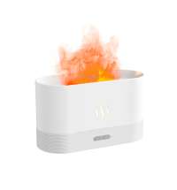 Светодиодный USB увлажнитель-ароматизатор Flame, белый